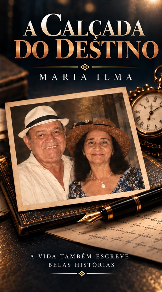 Capa oficial do livro A Calçada do Destino, de Maria Ilma