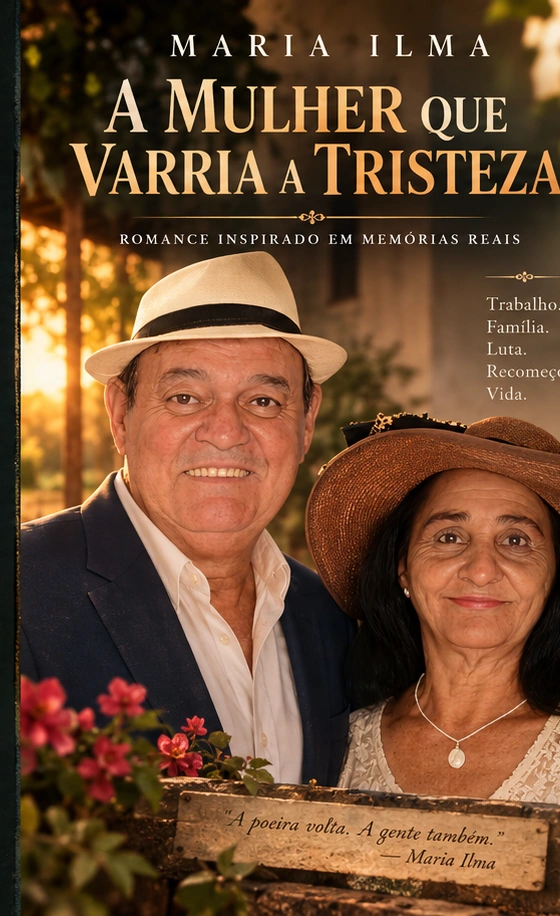 Capa do livro A Mulher que Varria a Tristeza, de Maria Ilma